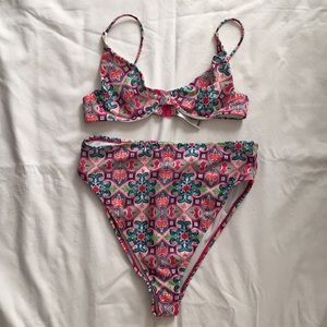 ASOS High Waist High Leg Bikini